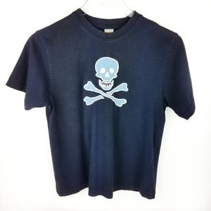 Childs Gymboree Skull T-shirt sz. 10 blue